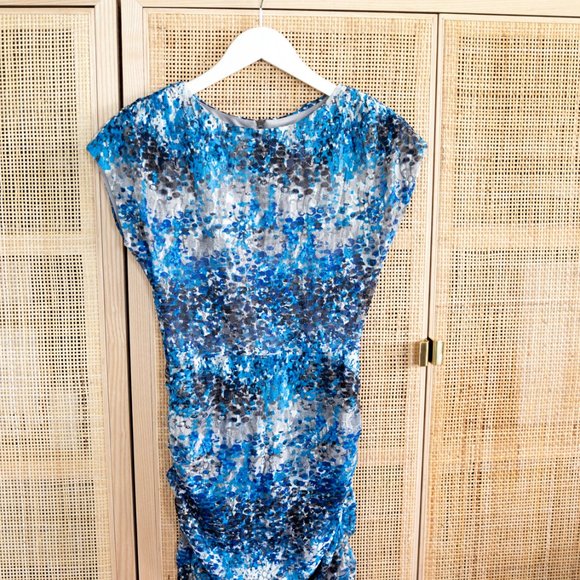 Reiss Blue Dress - Picture 2 of 3